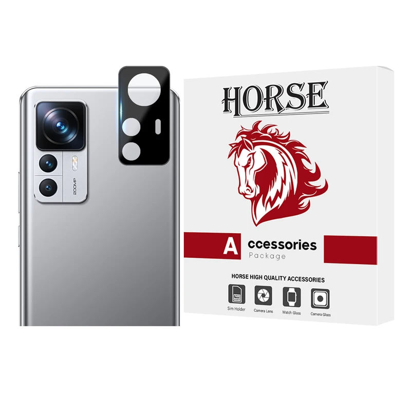 محافظ لنز دوربین هورس مدل FULLENSH مناسب برای گوشی موبایل شیائومی 12T / 12T Pro