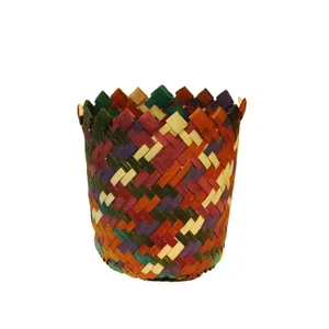 گلدان حصیری کد 8