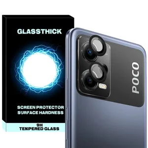 محافظ لنز دوربین گلستیک مدل Ring Metal مناسب برای گوشی موبایل شیائومی Poco X5 Pro 5G