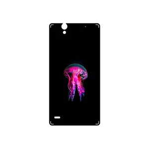 MAHOOT jellyfish Cover Sticker for Sony Xperia C4
