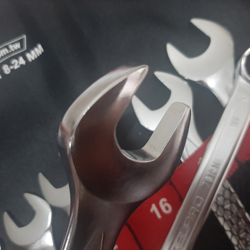 آچار یکسر تخت و یکسر رینگی سلپرو مدل 781512 مجموعه 12 عددی