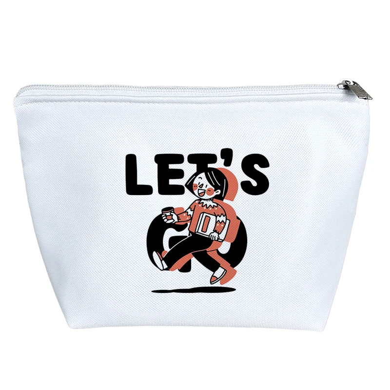 کیف لوازم آرایش دخترانه خندالو مدل Let`s go کد 7769