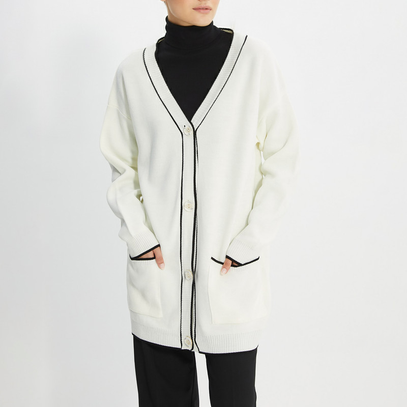 ژاکت زنانه مدل 129482897 طرح ترندیول