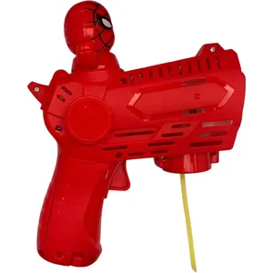 ابزار شوخی مدل تفنگ حباب ساز طرح مرد عنکبوتی کد 01