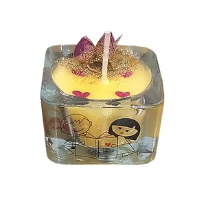 شمع لیوانی مدل عطری 065