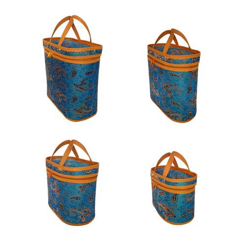 ساک دستی طرح سنتی مدل FIR100 مجموعه 4 عددی ساک دستی طرح سنتی مدل FIR100 مجموعه 4 عددی