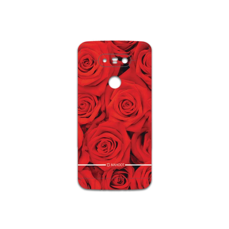 برچسب پوششی ماهوت مدل Red-Flower مناسب برای گوشی موبایل ال جی G5