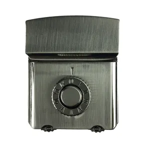 قفل سه رمز کیف طرح گاوصندوقی مدل Steel