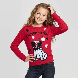 پلیور دخترانه پیپرتس مدل چراغدار و موزیکال SMB172