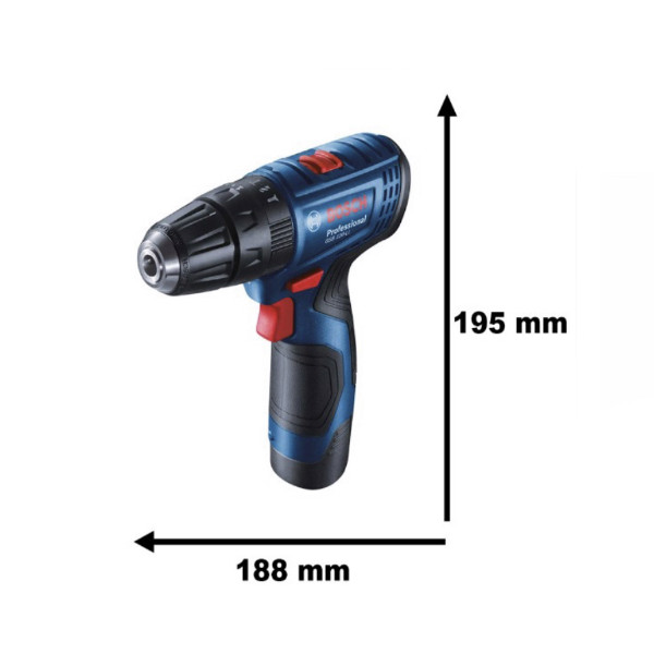 پیچ گوشتی شارژی بوش مدل 2 امپر GSB 120 LI پیچ گوشتی شارژی بوش مدل 2 امپر GSB 120 LI