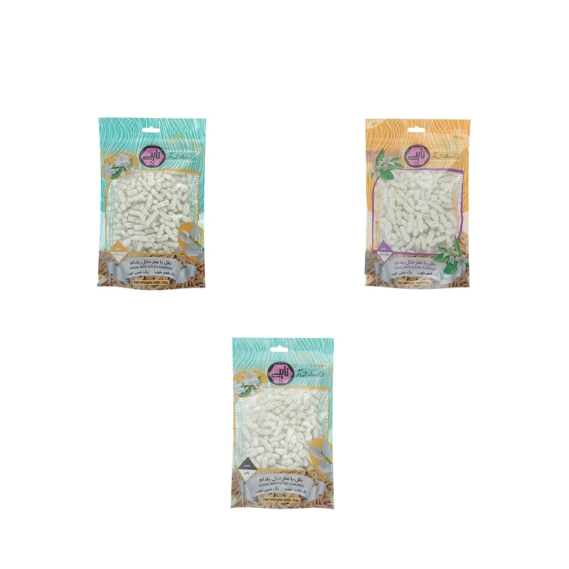 نقل خلال بادام درختی نایبی مجموعه 3 عددی