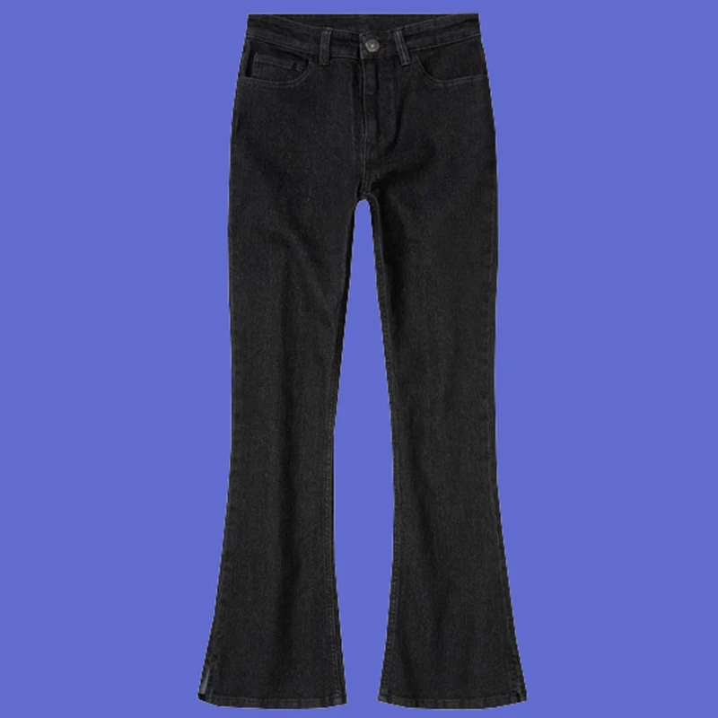 شلوار جین دم پا گشاد دخترانه پیپرتس مدل a-747yt
