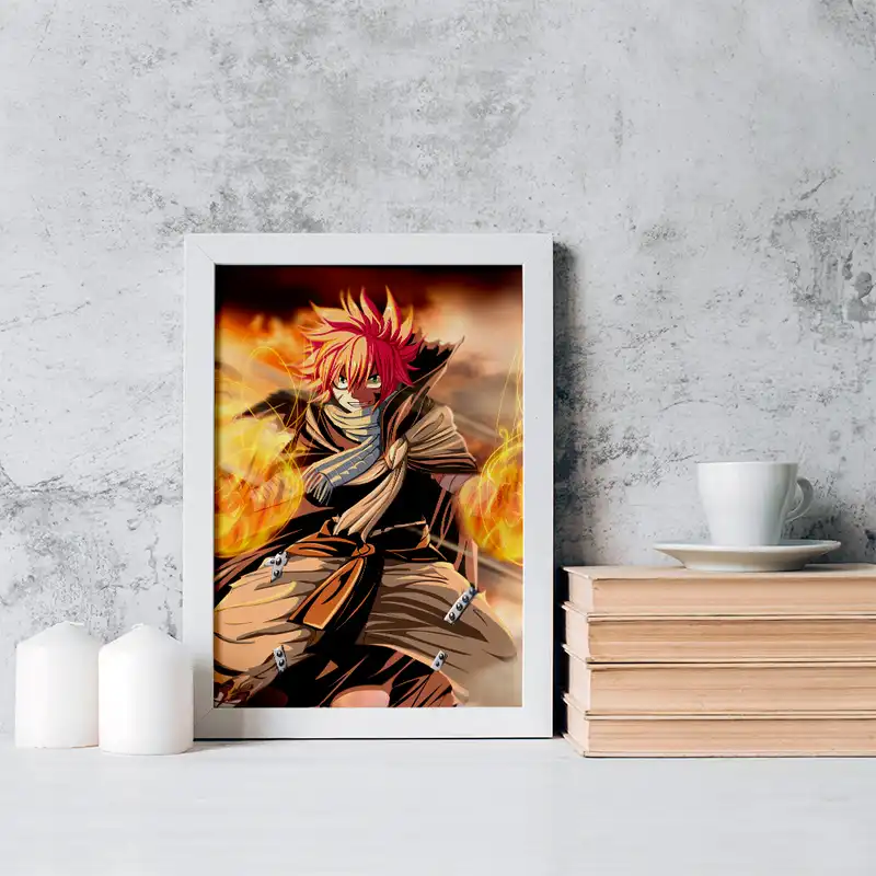 تابلو خندالو مدل ناتسو انیمه فری تیل کد 16504