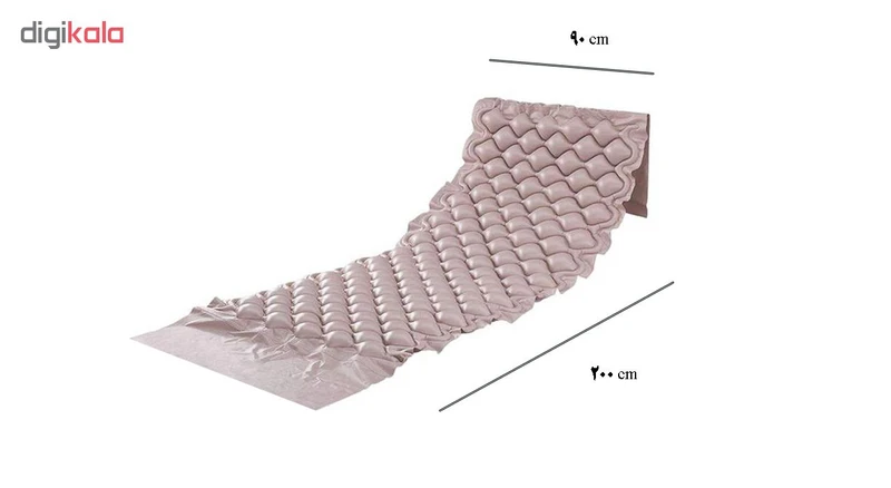 عکس شماره 4 : تشک مواج ضد زخم بستر وکتو مدل تخم مرغی