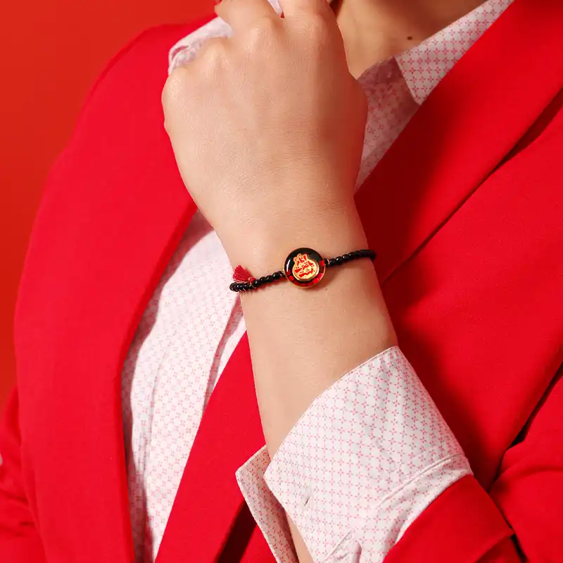 دستبند زنانه زرسام مدل یاقوت