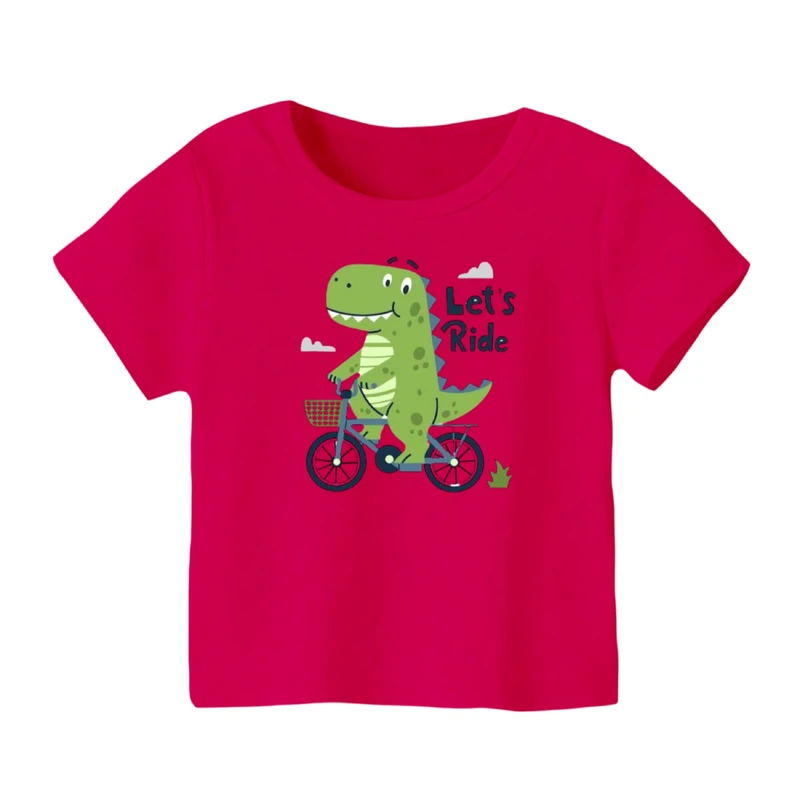 تی شرت آستین کوتاه بچگانه مدل دایناسور کد ۱