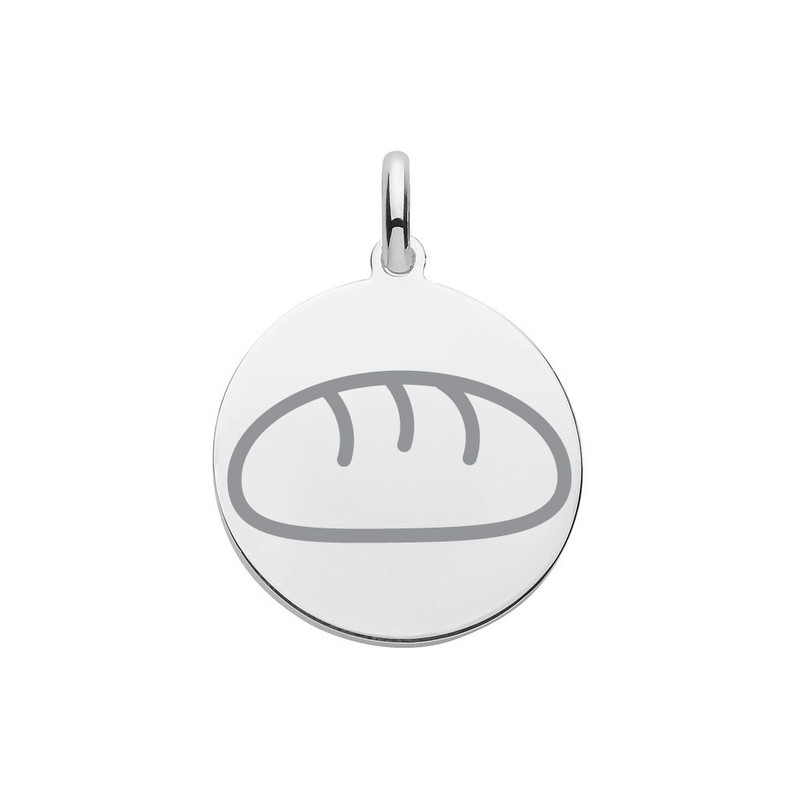 آویز گردنبند نقره مدل نون کد 001