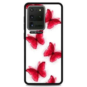 AKAM AMC-WSGS20U-BUTTERFLY-19 Cover For Samsung Galaxy S20 Ultra