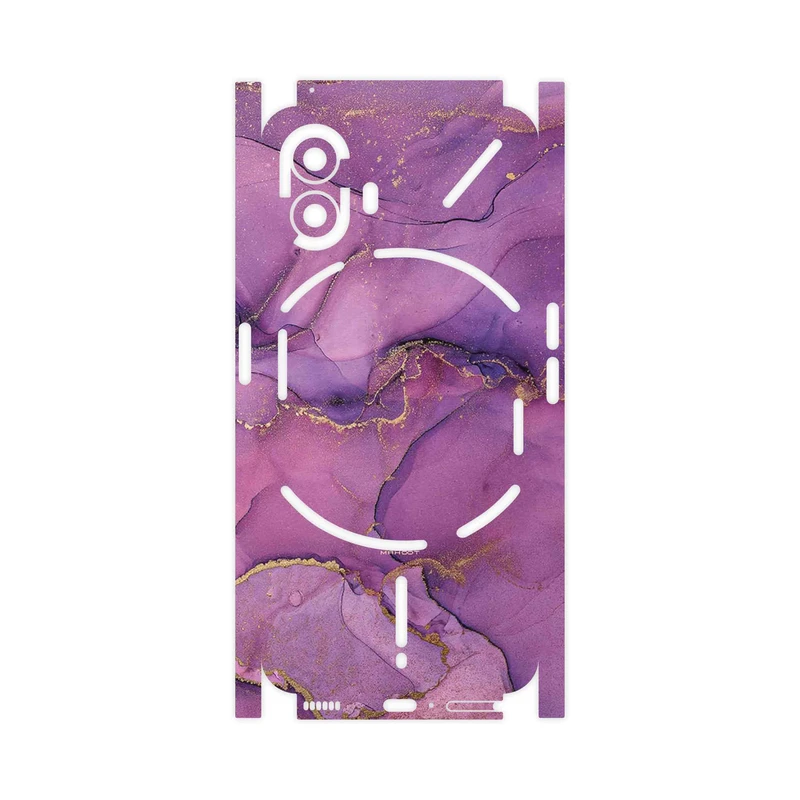 برچسب پوششی ماهوت مدل Purple Marble-FullSkin مناسب برای گوشی موبایل ناتینگ Phone 2