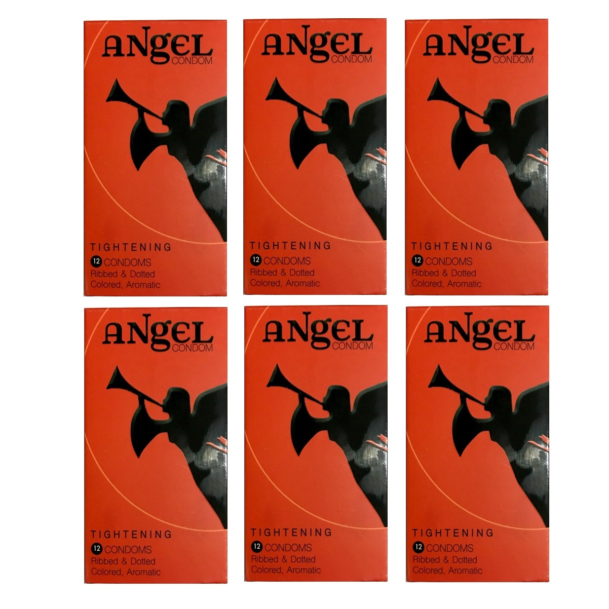 کاندوم انجل مدل Tightening مجموعه 6 عددی