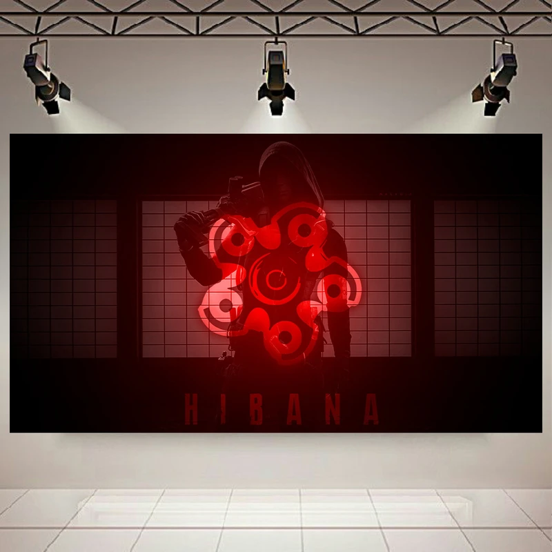 تابلو بوم طرح Game مدل Rainbow six siege (HIBANA) کد AR4750