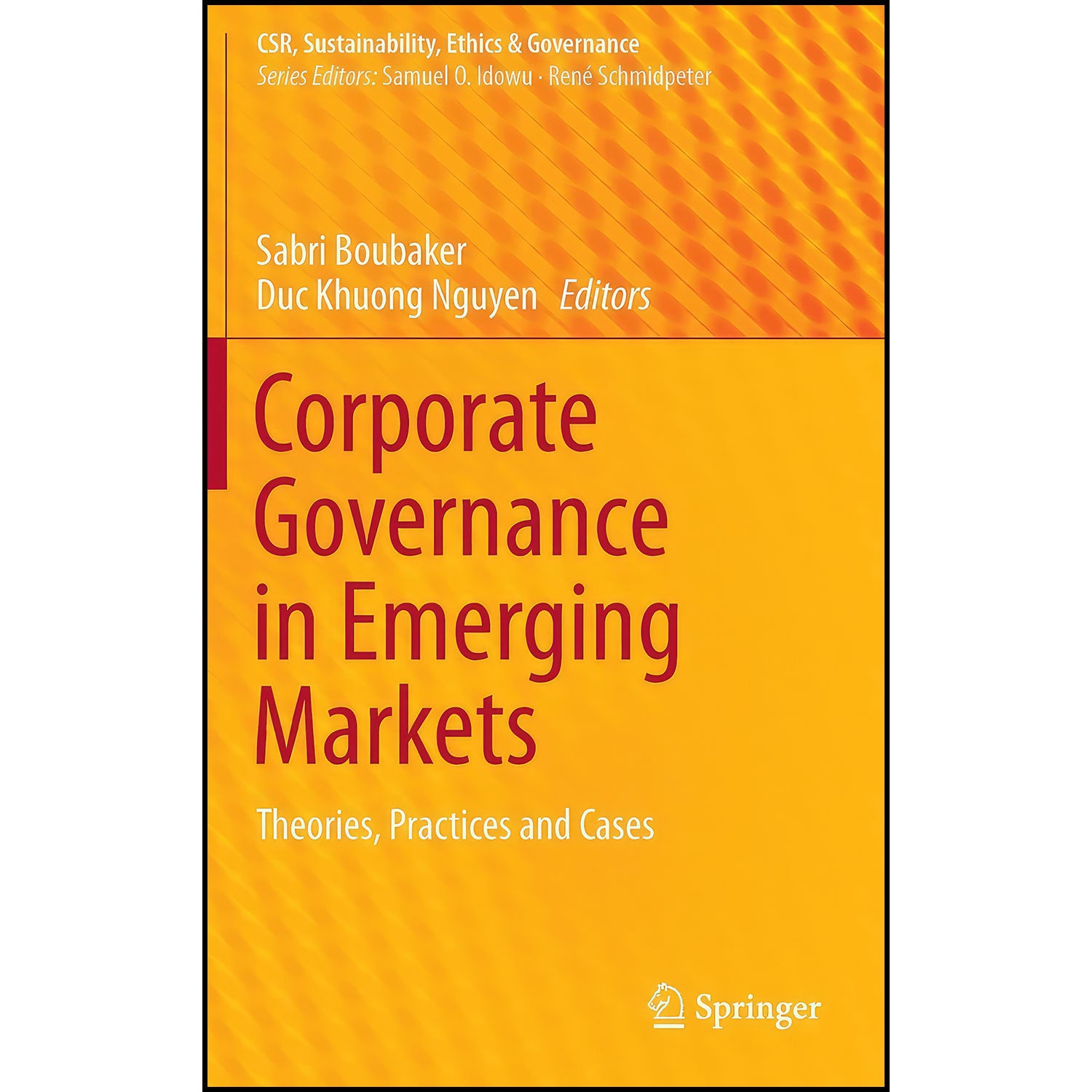 کتاب Corporate Governance in Emerging Markets اثر جمعي از نويسندگان انتشارات Springer