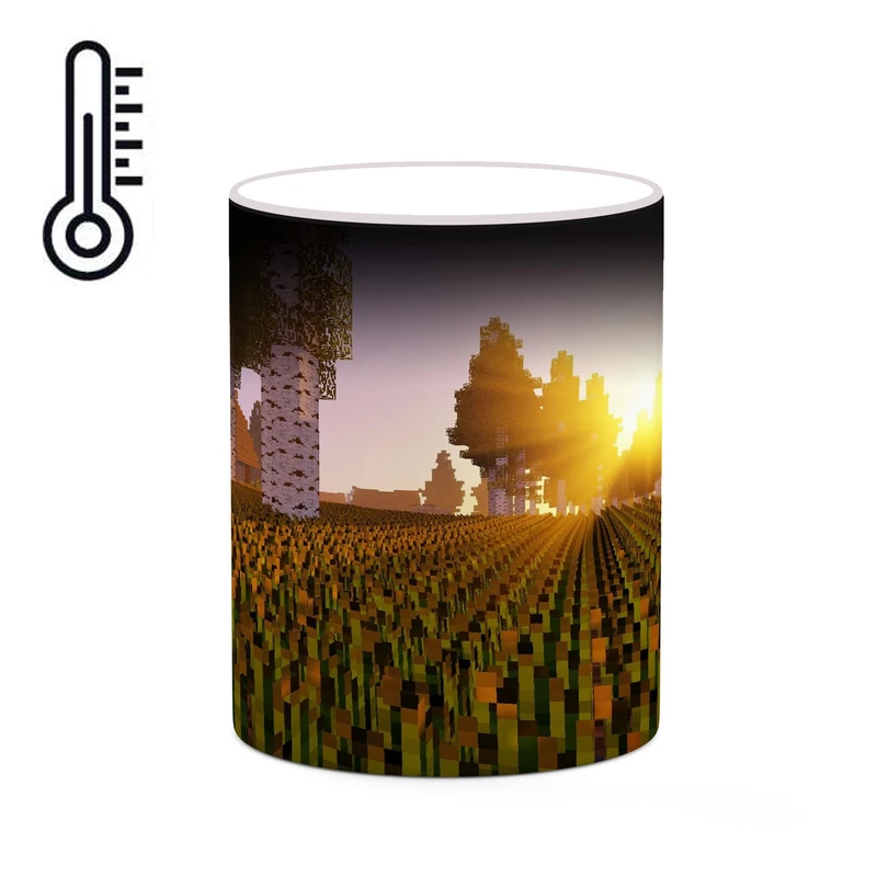 ماگ حرارتی کاکتی طرح ماینکرافت minecraft مدل mgh41062