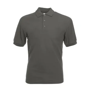 پولوشرت آستین کوتاه مردانه فروت آو د لوم مدل HG-987 رنگ طوسی