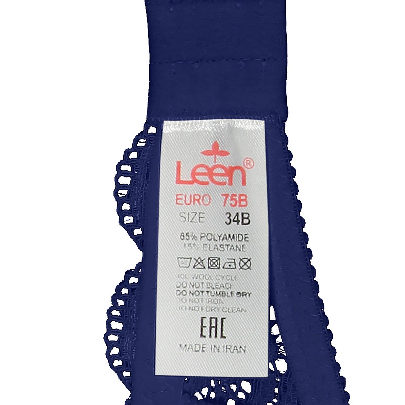 سوتین زنانه لین مدل فنردار گیپوری کد 4680-614 -  - 5