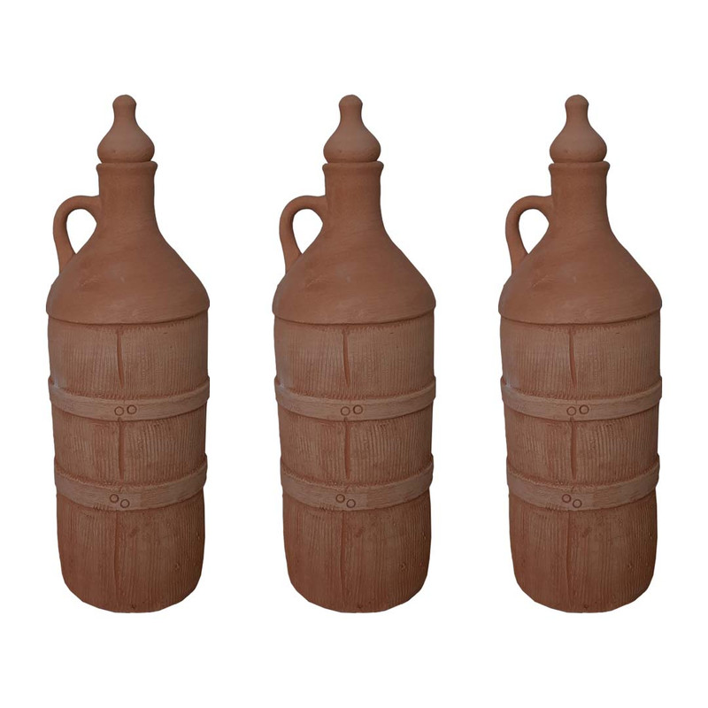 کوزه سفالی کد 2 مجموعه 3 عددی