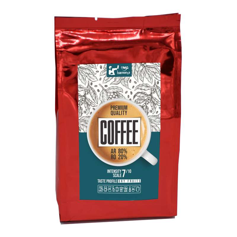 قهوه اسپرسو 80% عربیکا بارمن - 250 گرم