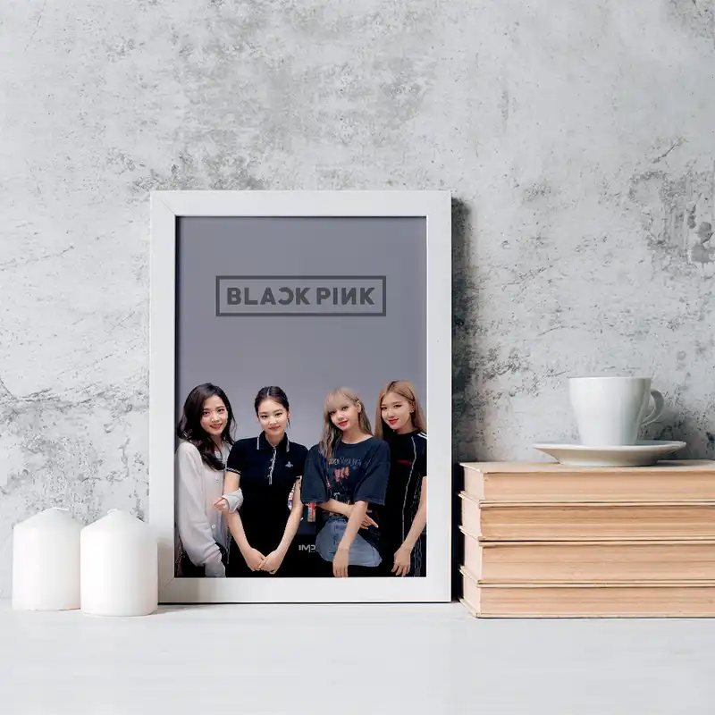 تابلو خندالو مدل گروه بلک پینک کد 16718