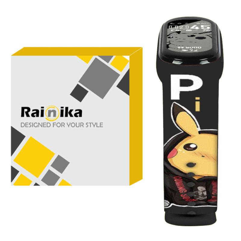 بند رینیکا مدل 3/4-PIKA MI مناسب برای مچ بند هوشمند شیائومی 4 / 3 Mi Band