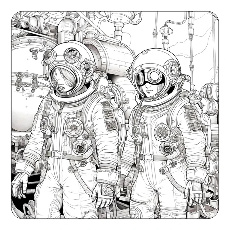 مگنت کاکتی طرح فضانورد مدل mp50048