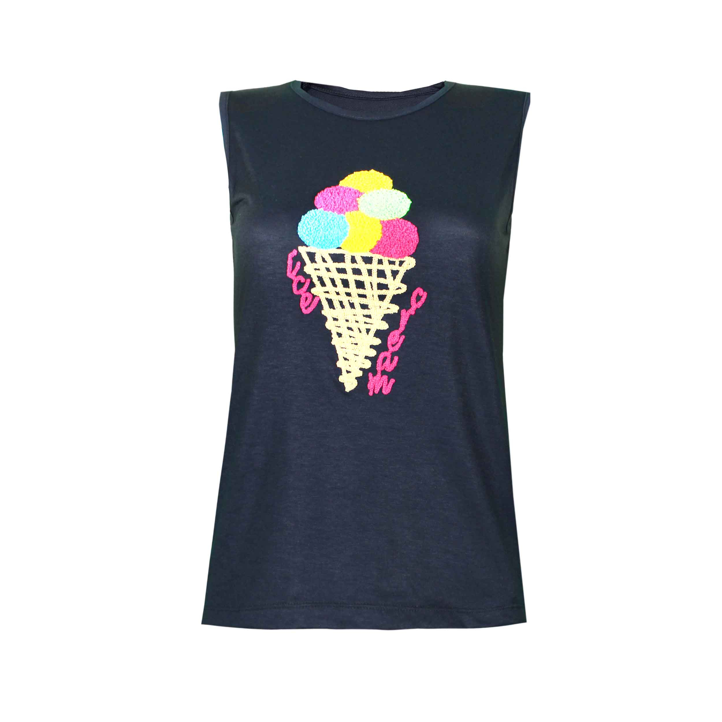 تاپ زنانه مدل بستنی 35