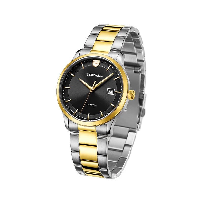 ساعت مچی عقربه‌ای اتوماتیک مردانه تاپ هیل مدل TW076G.S6158