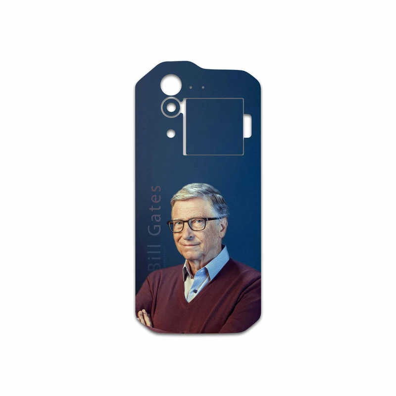 برچسب پوششی ماهوت مدل Bill Gates مناسب برای گوشی موبایل کاترپیلار S60