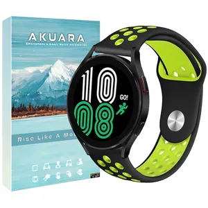 بند آکوآرا مدل NKE Silicone مناسب برای ساعت هوشمند سامسونگ Galaxy Watch 4 40mm / Watch 4 44mm / Watch 5 Pro 45mm / Watch 5 44mm
