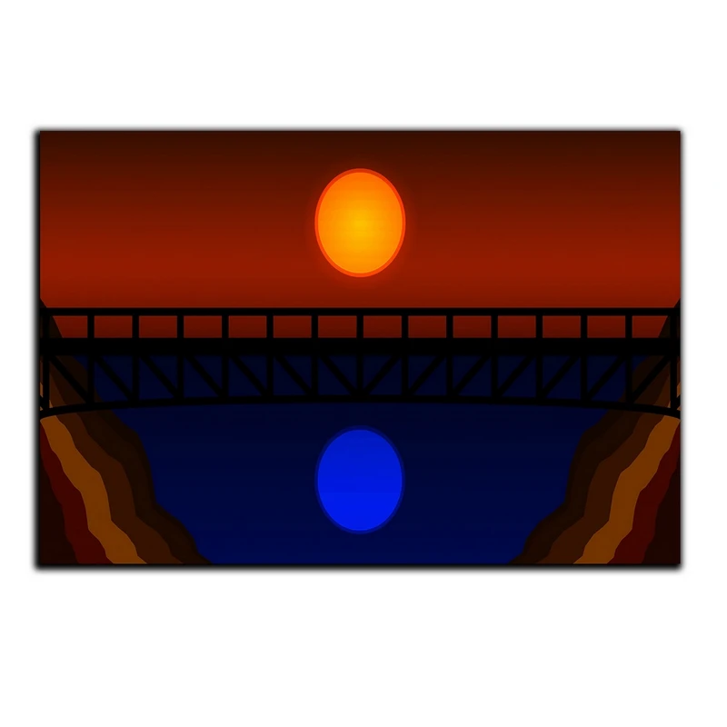 تابلو شاسی بکلیت طرح تضاد و انعکاس مدل SH-S5158