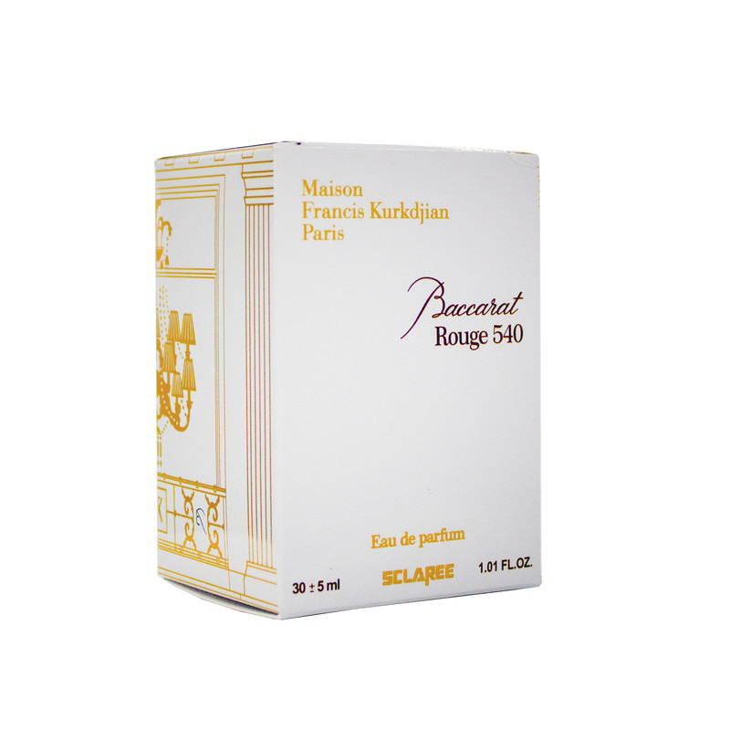 عطر جیبی زنانه اسکلاره مدل Baccarat Rouge 540 حجم 30 میلی لیتر