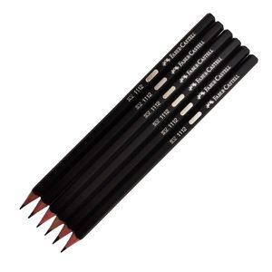 نقد و بررسی مداد مشکی فابر کاستل مدل 1112 بسته 6 عددی توسط خریداران