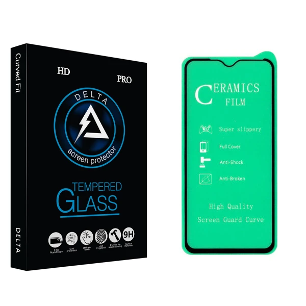محافظ صفحه نمایش سرامیکی دلتا مدل Fit مناسب برای گوشی موبایل شیائومی Redmi Note 8