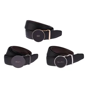 کمربند مردانه مدل ریلی MERI کد 131 بسته 3 عددی