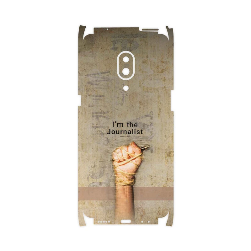 برچسب پوششی ماهوت مدل Journalist-FullSkin مناسب برای گوشی موبایل لنوو Z5 Pro