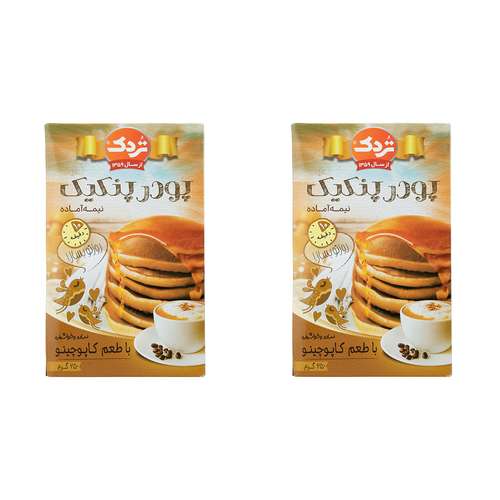 پودر پنکیک کاپوچینو تردک - 250 گرم بسته 2 عددی