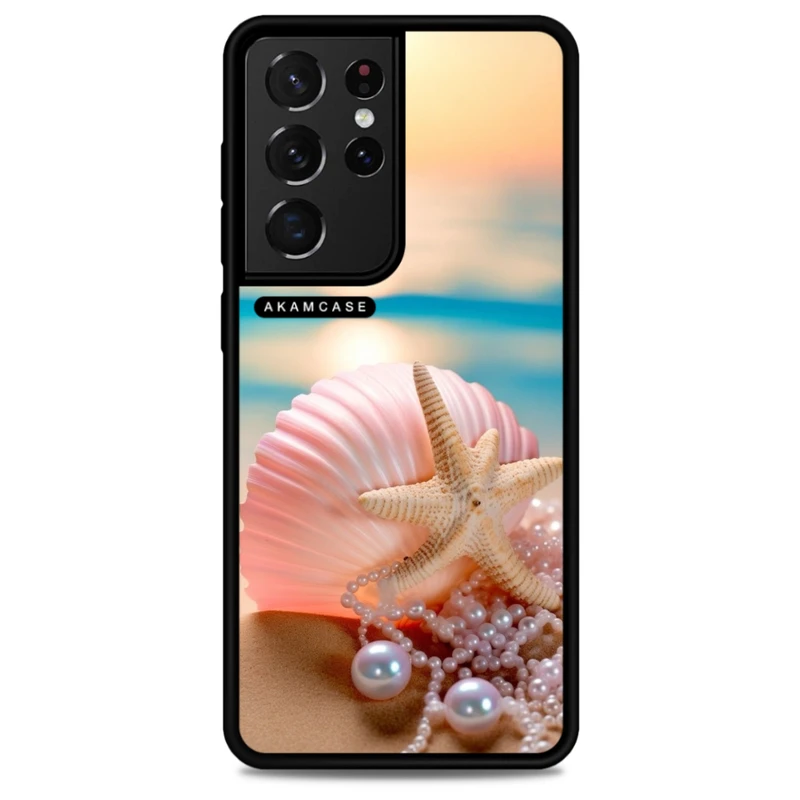 کاور آکام مدل AMC-WSGS21U-PEARL7 مناسب برای گوشی موبایل سامسونگ Galaxy S21 Ultra