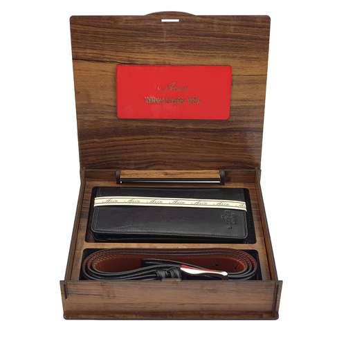 ست هدیه مردانه چرم آذین مدل 8383.1