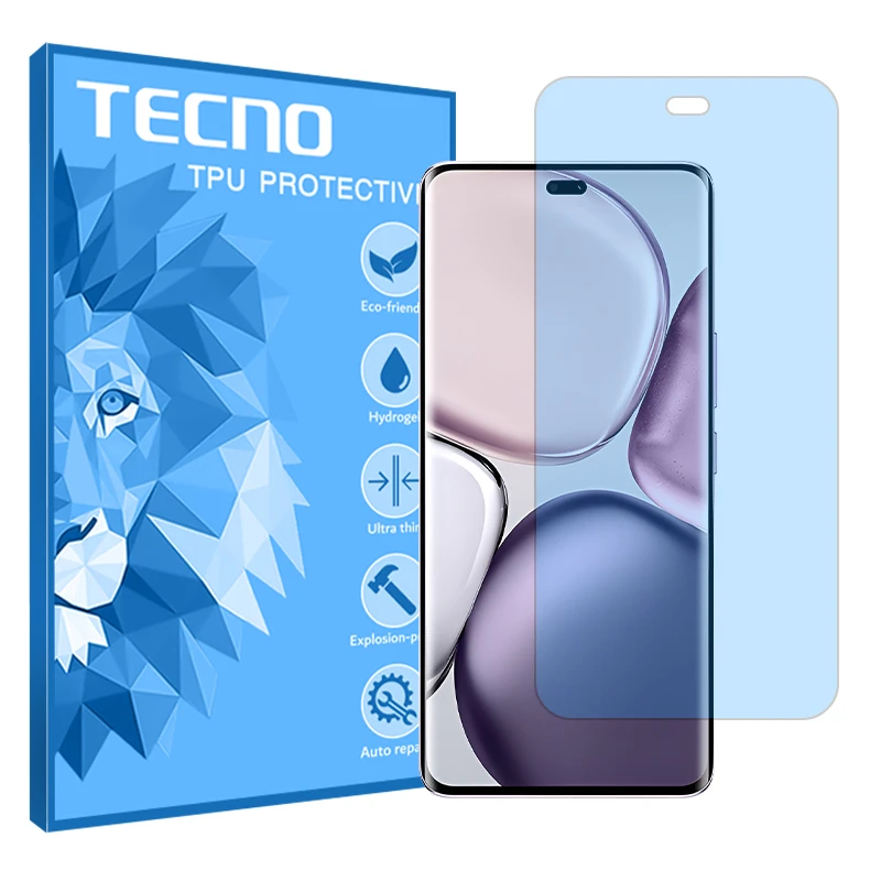 محافظ صفحه نمایش آنتی بلو تکنو مدل هیدروژلی مناسب برای گوشی موبایل آنر X9c