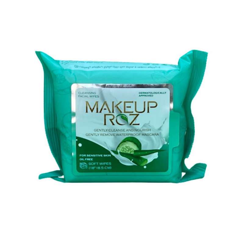 دستمال مرطوب پاک کننده آرایش میکاپ رز مدل a2 بسته 25 عددی دستمال مرطوب پاک کننده آرایش میکاپ رز مدل a2 بسته 25 عددی