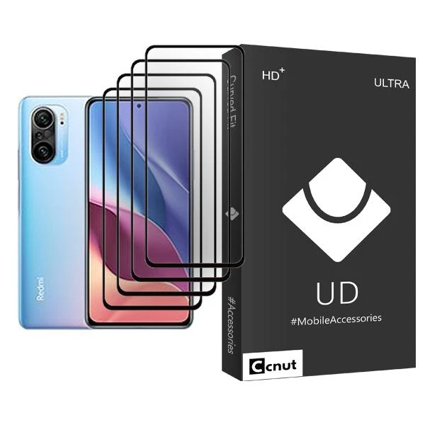 محافظ صفحه نمایش کوکونات مدل UDB Ultra MIX004 مناسب برای گوشی موبایل شیائومی Redmi K40 Pro بسته چهار عددی